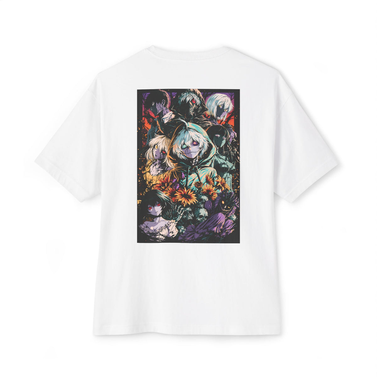 Boxy Tee — Minimal Samurai Emblem Chest Logo