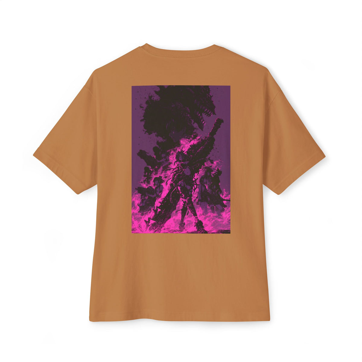 Mini Mech Emblem Tee — Oversized Boxy T-Shirt