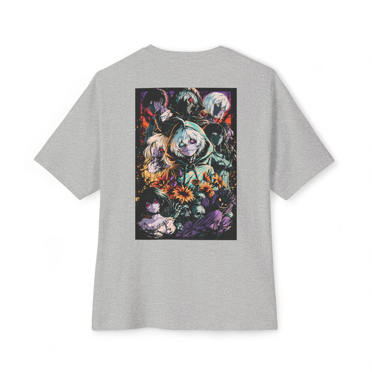Boxy Tee — Minimal Samurai Emblem Chest Logo