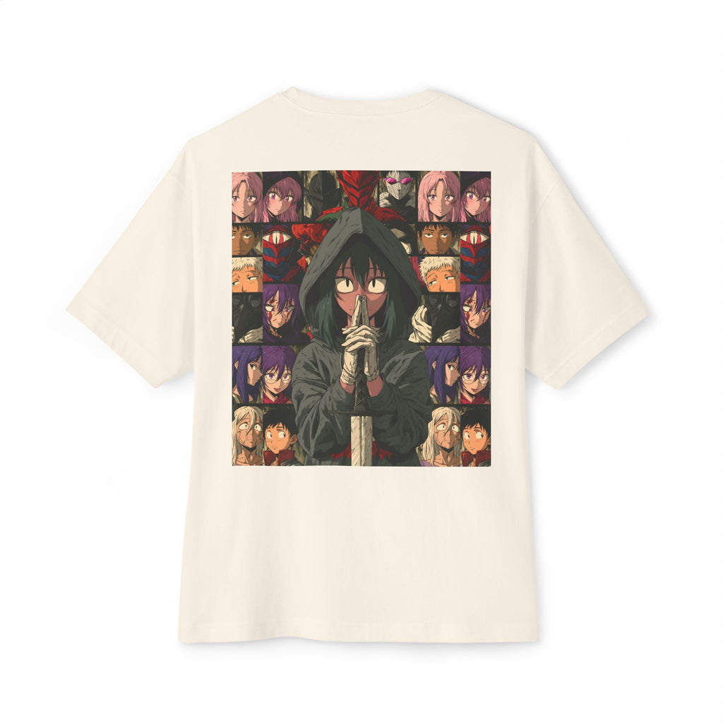 Samurai Helmet Chest Logo Tee — Minimal Japanese Streetwear T-Shirt
