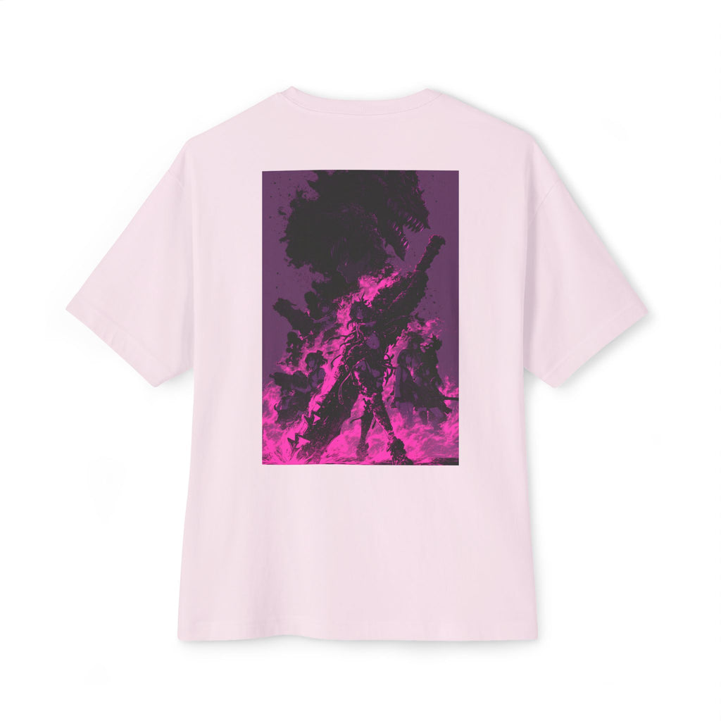 Mini Mech Emblem Tee — Oversized Boxy T-Shirt