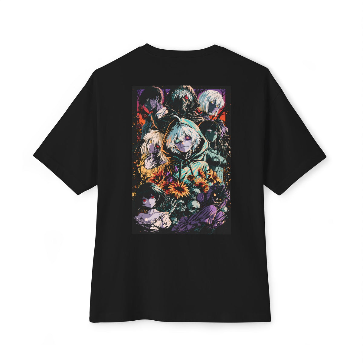 Boxy Tee — Minimal Samurai Emblem Chest Logo