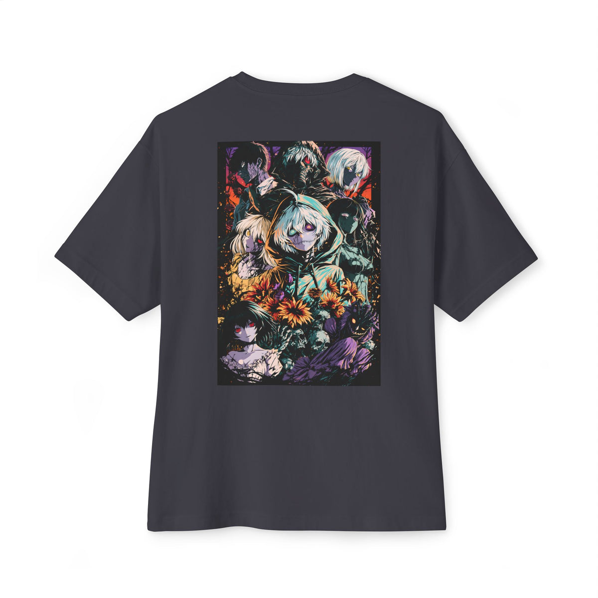 Boxy Tee — Minimal Samurai Emblem Chest Logo