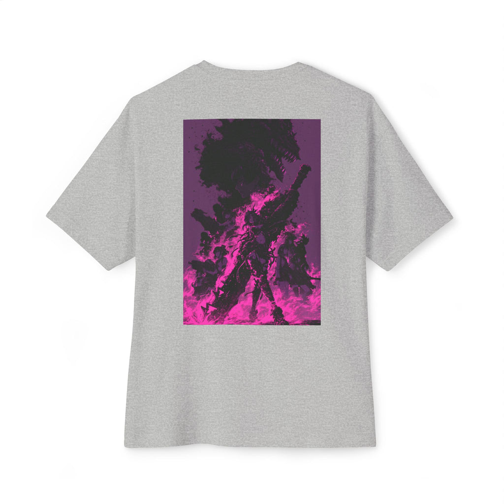 Mini Mech Emblem Tee — Oversized Boxy T-Shirt