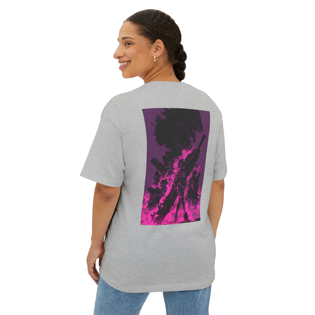 Mini Mech Emblem Tee — Oversized Boxy T-Shirt