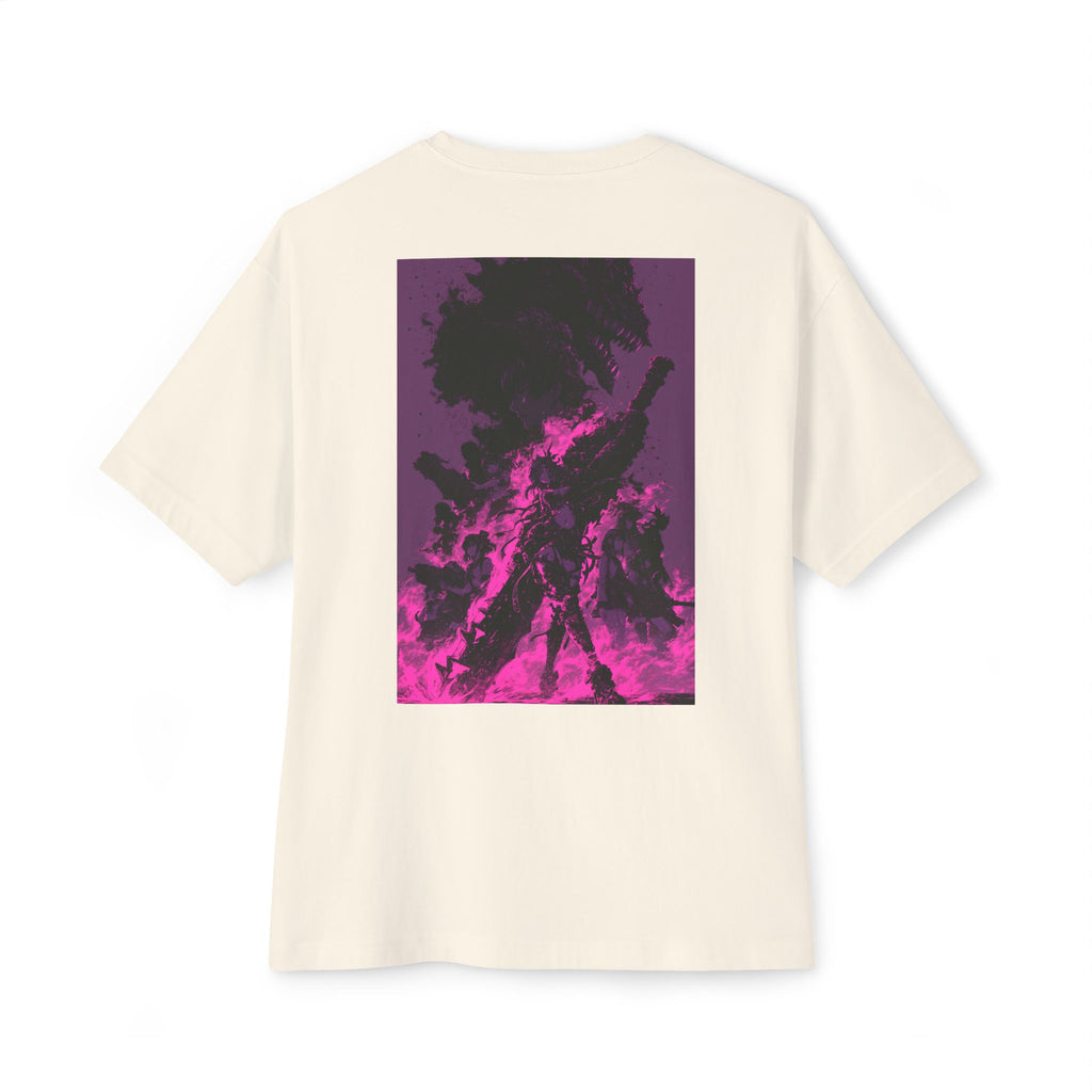 Mini Mech Emblem Tee — Oversized Boxy T-Shirt
