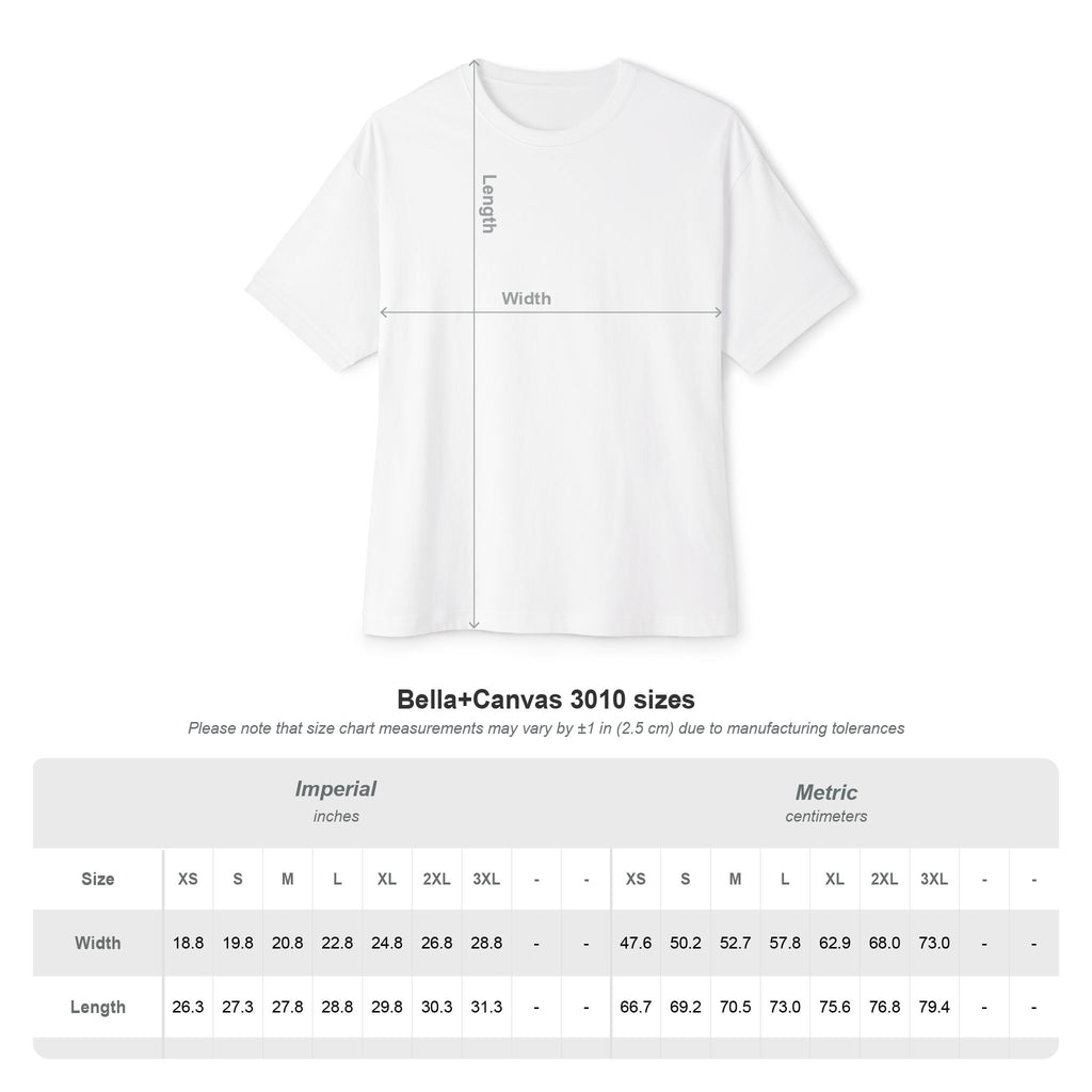 Boxy Tee — Minimal Mecha Emblem Chest Graphic