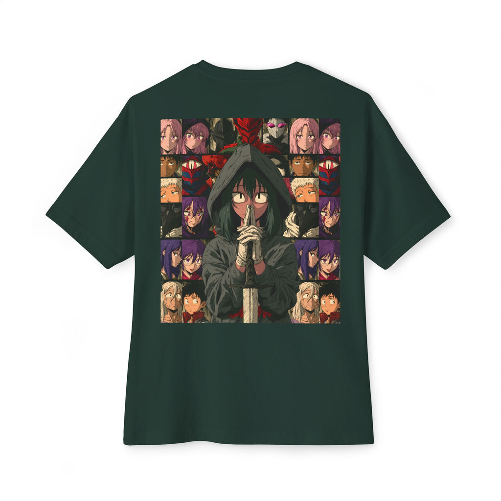 Samurai Helmet Chest Logo Tee — Minimal Japanese Streetwear T-Shirt