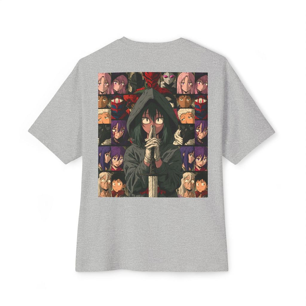 Samurai Helmet Chest Logo Tee — Minimal Japanese Streetwear T-Shirt