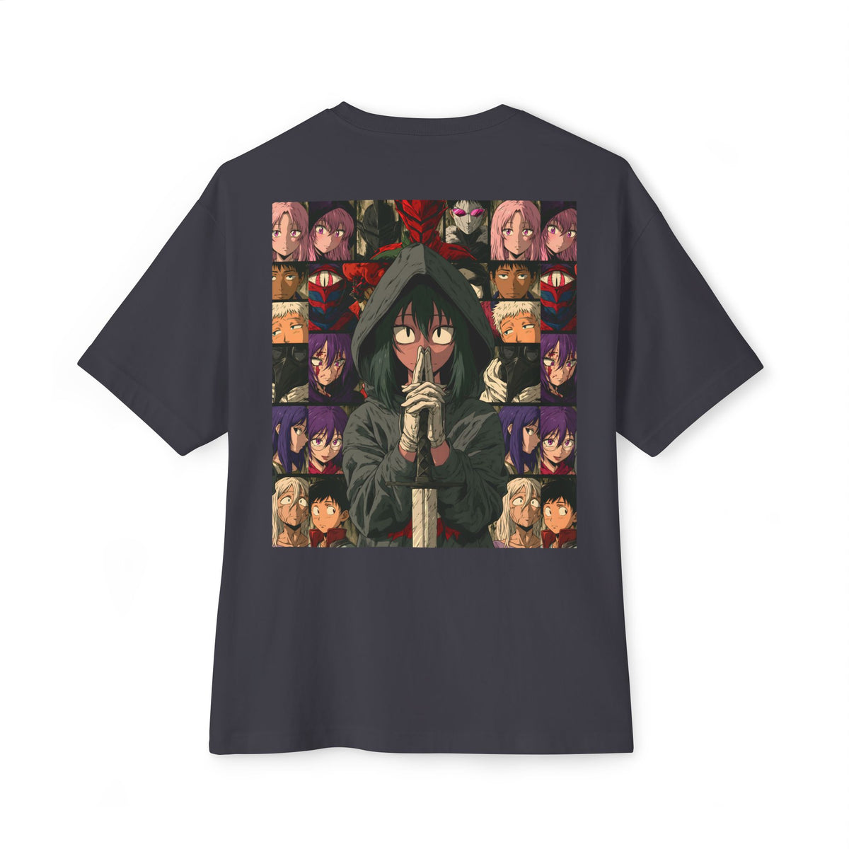 Samurai Helmet Chest Logo Tee — Minimal Japanese Streetwear T-Shirt