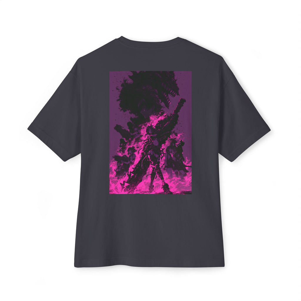 Mini Mech Emblem Tee — Oversized Boxy T-Shirt