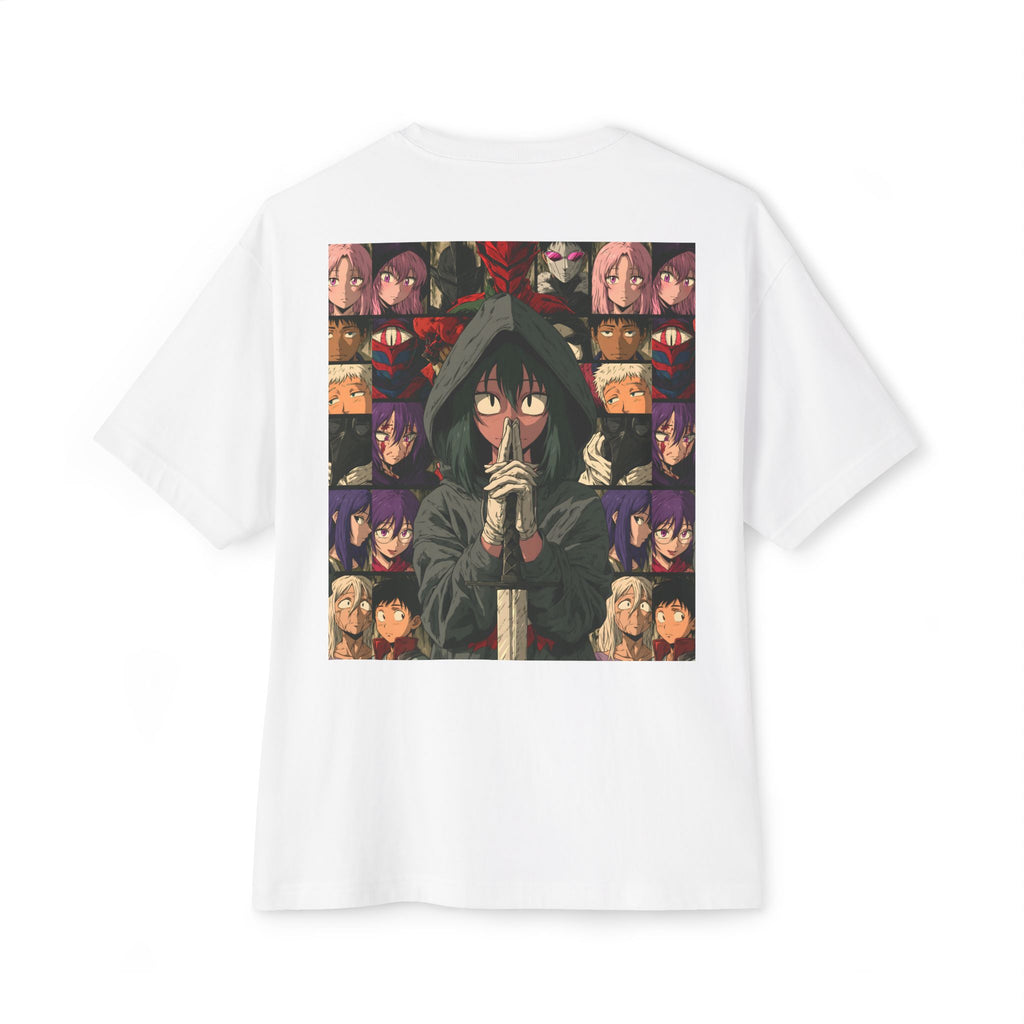 Samurai Helmet Chest Logo Tee — Minimal Japanese Streetwear T-Shirt