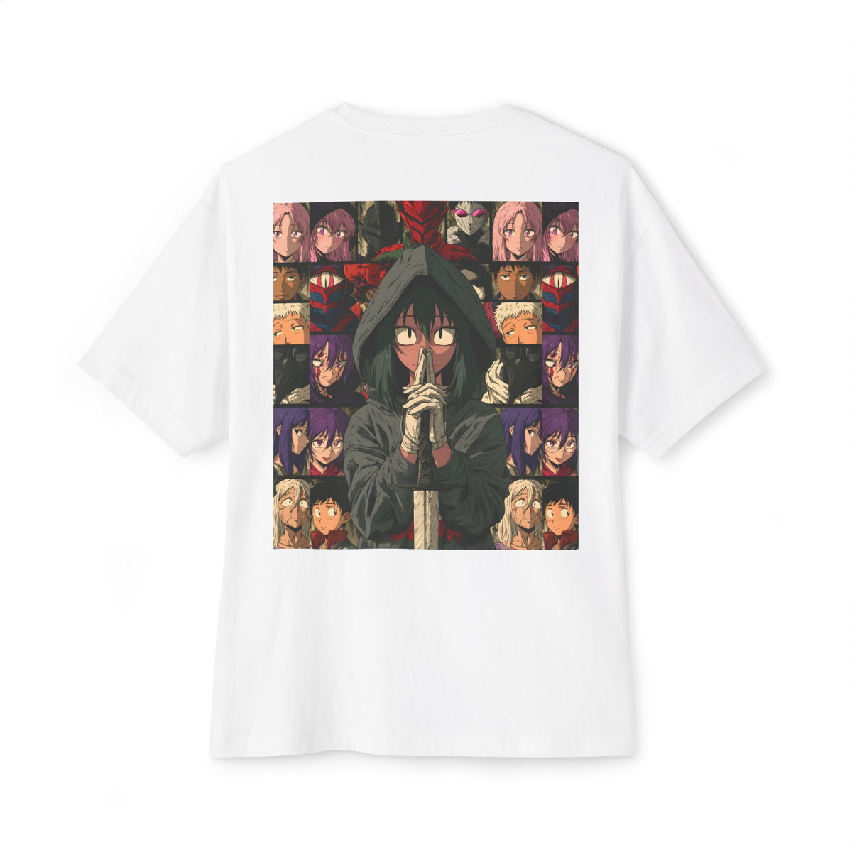 Samurai Helmet Chest Logo Tee — Minimal Japanese Streetwear T-Shirt