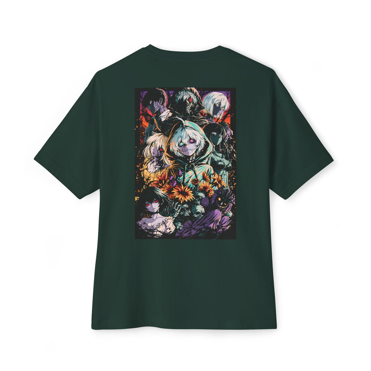 Boxy Tee — Minimal Samurai Emblem Chest Logo
